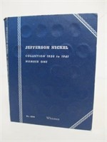 Jefferson Nickel Book w/ 11 35% Silver War