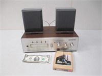Soundesign Stereo 8 Track Player w/ Speakers -
