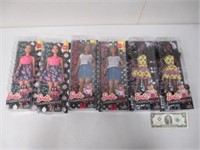 6 Barbie Fashionistas Dolls in Boxes