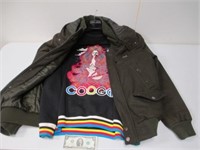 Coogi Wool Winter Jacket w/ Hood & Logo