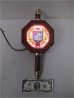 Vintage Old Style Octagon Tap Style Lighted Sign