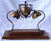 Mounted Brass Sleigh Bells