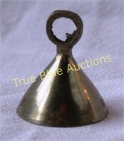 Small Brass Bell Carved with Roce City Park, New Y
