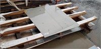 2 Pallets Approx 6 Part Sheets Steel Panel