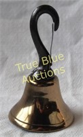 Brass Bell with Hook Handle