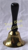 Brass Hand Bell with Black wood Handle