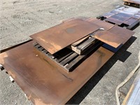 2 Pallets Assorted Mild Steel Plate Offcut