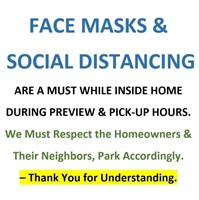 WE KINDLY ASK TO WEAR YOUR MASK WHILE AT HOME