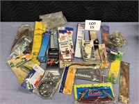 Assorted Fishing Hooks and Lures