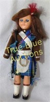 British Made Scottish Doll with Bagpipes