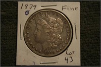 1879O Morgan Dollar F