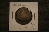 1853 Seated Half Dollar with Arrows