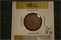 1858 Flying Eagle Cent large Letters