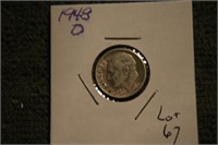 1948D Roosevelt Dime