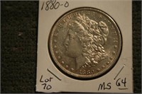 1880 Morgan Dollar MS64