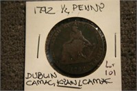 1792 Half Penny Dublin