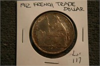 1912 French Trade Dollar