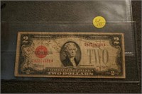 1928 $2.00 Red Seal Note