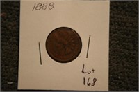 1888 Indian Head cent