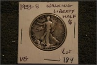 1933S Walking Liberty Half Dollar