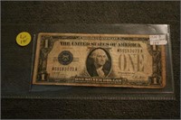 1928B $1.00 Silver Certificate Funny Back