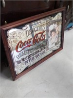 Vintage Coca-Cola mirror