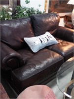 Bernhardt leather sofa