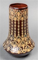 German Herrsching Jugendstil Ceramic Vase