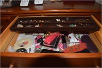 Drawer of Jewelry & Glasses (Tray not included)