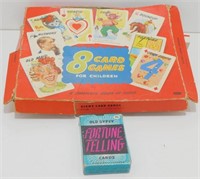 Vintage Card Games including Whitman 19¢ Old