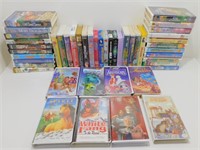 * 40+ Children's VHS Tapes - Verified