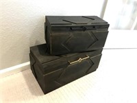 2PC WOODEN BOXES