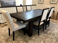 7PC TABLE & CHAIRS