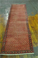 Fine Persian Hand Knotted Runner 2.6 x 9ft