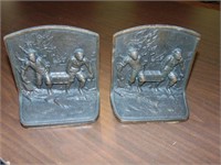 Bronze Book Ends