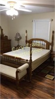 Rock City Furniture Full Queen Bed With Massaging