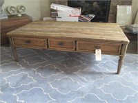 3-DRAWER COFFEE TABLE