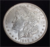 1888-P UNCIRCULATED MORGAN SILVER DOLLAR