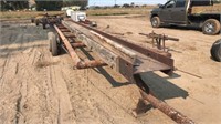 Pipe Trailer And 30Ft x 18" I Beam