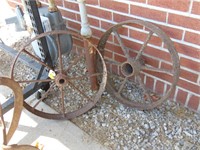 Antique  Steel Wheels