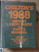 Chilton’s 1988 Import Manual