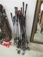 28 Assorted Golf Clubs