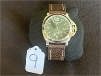 MEN'S PANERAI LUMINOR GMT OP524 WATCH - STAINLESS