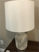 GREY FROSTED TABLE LAMPS