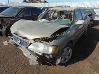 2003 Nissan Sentra 3N1CB51DX3L777298 4DSD