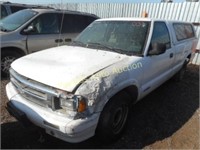 1997 Chevrolet S10 1GCCS14XXV8170010 White