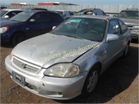 2000 Honda Civic 1HGEJ8244YL040126 Silver