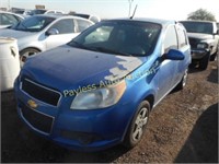 2009 Chevrolet Aveo5 KL1TD66EX9B609029 Blue