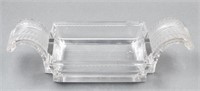 Lalique Frosted Art Glass Centerpiece Bowl