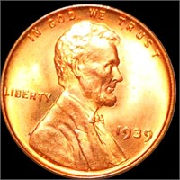 1939 Lincoln Wheat Penny UNCIRCULATED